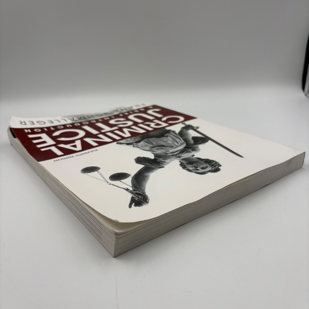 Criminal Justice A Brief Introduction 11th Ed Frank Schmalleger 9780133591316 - Picture 4 of 6